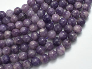 Lepidolite Beads, 8mm Round Beads