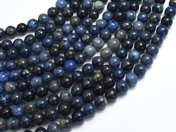 Dumortierite, 6mm Round Beads
