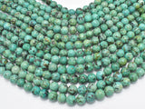 African Turquoise Beads, 8mm Round-BeadDirect