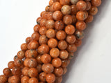 Orange Calcite, 8mm (8.3mm) Round