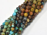 Natural Turquoise, 3mm (3.2mm), Micro Faceted Round-BeadDirect