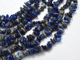 Lapis Lazuli Beads, 5-9mm Chips-BeadDirect