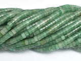 Green Aventurine, 2x4mm, Heishi Disc-BeadDirect