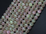 Selenite - Peach & Yellow, 8mm (8.5mm)-BeadDirect