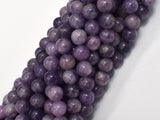 Lepidolite Beads, 8mm Round Beads