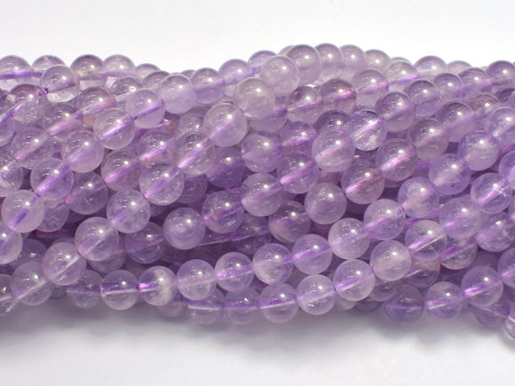 Lavender Amethyst, Lavender Jade, 6mm, Round-BeadDirect