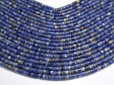 Sodalite, Approx. 2x4mm, Heishi Disc