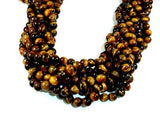 Tiger Eye Beads, 8mm (8.5 mm)-BeadDirect