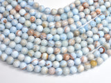 Jade - Light Blue, 8mm Round-BeadDirect