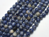 Blue Spot Jasper Beads, Round, 8mm-BeadDirect