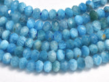 Apatite, 2x3mm Micro Faceted Rondelle Beads