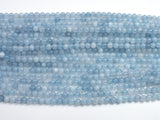 Jade - Aquamarine, 4mm (4.5mm), Round-BeadDirect