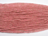 Strawberry Quartz, Lepidocrocite, 4mm (4.8mm) Round Beads-BeadDirect