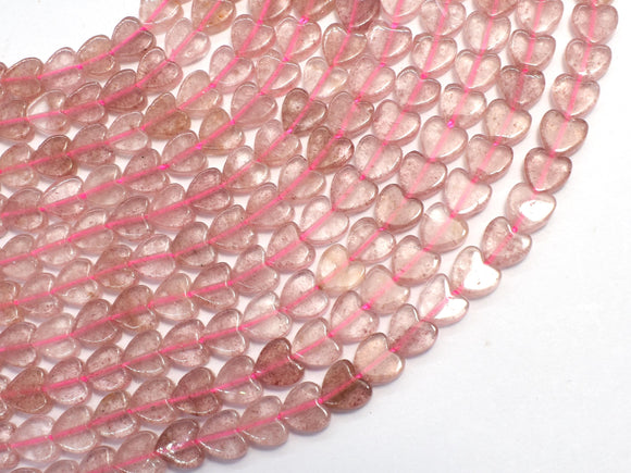 Strawberry Quartz, Lepidocrocite, 6mm Heart