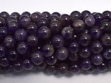 Amethyst, 8mm (8.5mm) Round Beads