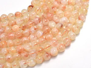 Citrine 8mm Round-BeadDirect