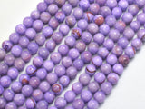 Jade - Purple, 6mm Round-BeadDirect