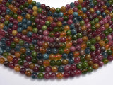 Jade - Tourmaline Color, 6mm Round-BeadDirect