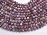 Purple Mica, 8mm Round-BeadDirect