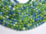 Jade - Green & Blue, 8mm Round-BeadDirect