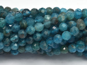 Apatite Beads, 3mm (3.5mm) Micro Faceted Round-BeadDirect