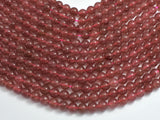 Strawberry Quartz Beads, Lepidocrocite, 6mm Round Beads-BeadDirect