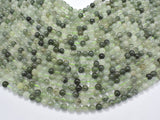 Green Rutilated Quartz Beads, 6mm Round Beads-Gems: Round & Faceted-BeadDirect