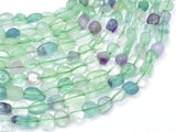 Fluorite Beads, Approx 6x8mm Nugget Beads-Gems: Nugget,Chips,Drop-BeadDirect