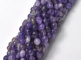 Amethyst, 6x7mm Nugget Beads, 15.5 Inch-BeadDirect