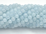 Aquamarine Beads, 6mm Round-Gems: Round & Faceted-BeadDirect