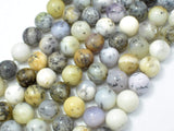 Dendritic Opal, Moss Opal, 10mm (10.5mm) Round-Gems: Round & Faceted-BeadDirect