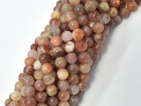 Sunstone Beads, 6mm (6.3mm)-Gems: Round & Faceted-BeadDirect