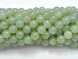 New Jade Beads, 8mm (8.7mm) Round-Gems: Round & Faceted-BeadDirect