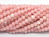 Pink Opal, 3mm (3.3mm), Micro Faceted Round-BeadDirect
