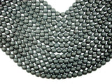 Matte Black Onyx Beads, 10mm Faceted Round-Gems: Round & Faceted-BeadDirect