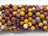 Mookaite Beads, 6mm, Round Beads-Gems: Round & Faceted-BeadDirect