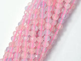 Morganite Beads, 3mm Micro Faceted Round-Gems: Round & Faceted-BeadDirect