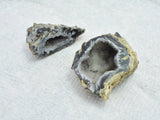 Agate Geode, Raw Crystal Geode, Agate Specimen, Natural Agate Druzy, 1piece-Gems:Assorted Shape-BeadDirect