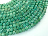 African Amazonite Beads, 7mm Round-BeadDirect