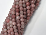 Purple Berry Quartz Beads, 6mm (6.5mm)-Gems: Round & Faceted-BeadDirect