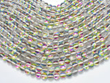 Mystic Aura Quartz-Rainbow, 6mm (6.3mm) Round-Gems: Round & Faceted-BeadDirect