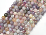 Pink Tourmaline Beads, 8mm (8.3mm) Round-BeadDirect