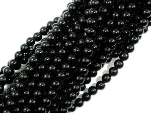Black Onyx Beads, AA Grade Round, 4mm-BeadDirect