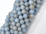 Angelite Beads, 8mm Round Beads-Gems: Round & Faceted-BeadDirect
