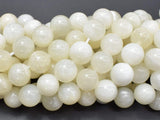 White Moonstone, 10mm Round Beads-Gems: Round & Faceted-BeadDirect