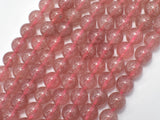 Strawberry Quartz Beads, Lepidocrocite, 8mm Round-Gems: Round & Faceted-BeadDirect