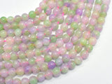 Jade - Light Green & Lavender 6mm Round-BeadDirect