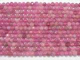 Pink Tourmaline Beads, 3mm Micro Faceted-Gems: Round & Faceted-BeadDirect