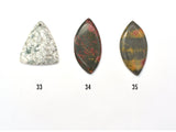Assorted Stone Pendant, Artistic Jasper, Agate, Jasper, Jade, Tree Agate, Picasso Jasper, Green Brecciated Jasper, Jade, 1 Piece-Gems: Nugget,Chips,Drop-BeadDirect