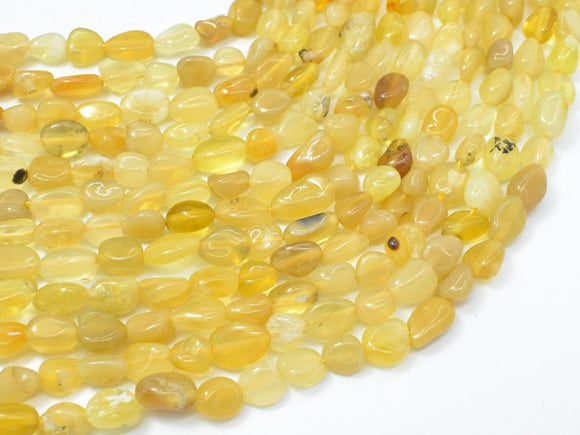 Yellow Opal, 6x7mm Nugget Beads, 15.5 Inch-Gems: Nugget,Chips,Drop-BeadDirect